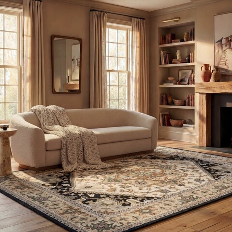 Rug HG625D - Bedroom, Dining Room, Heritage, Home Office, Living