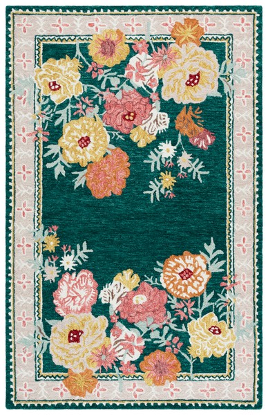 新品Tufted Jardin Rugタフテッド ジャーディンラグ61×91cm Floral Rugs | Jardin Rug Collection - Safavieh.com