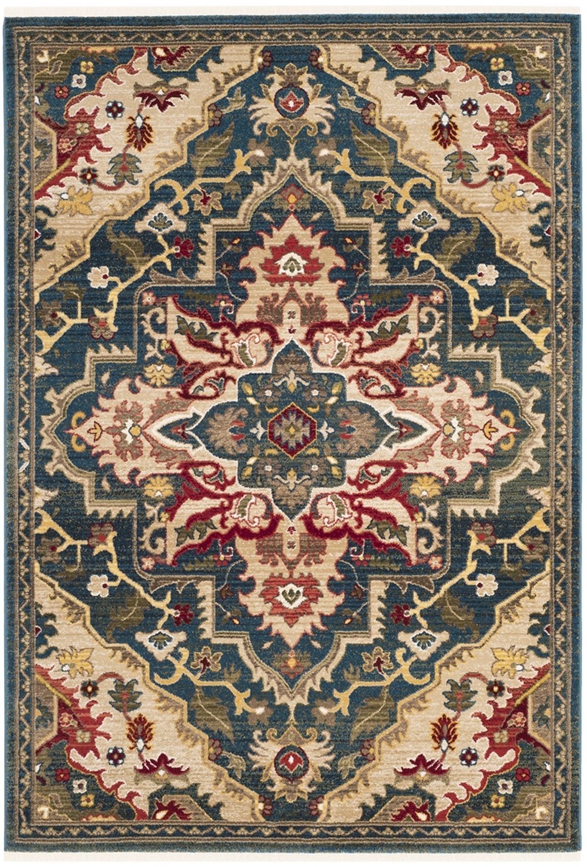 Rug KSN304B Kashan Area Rugs by Safavieh