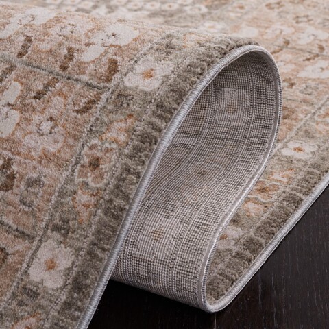 Ralph Lauren 大判ラグ フリンジ付き Safavieh LRL1562W Rug | PlushRugs