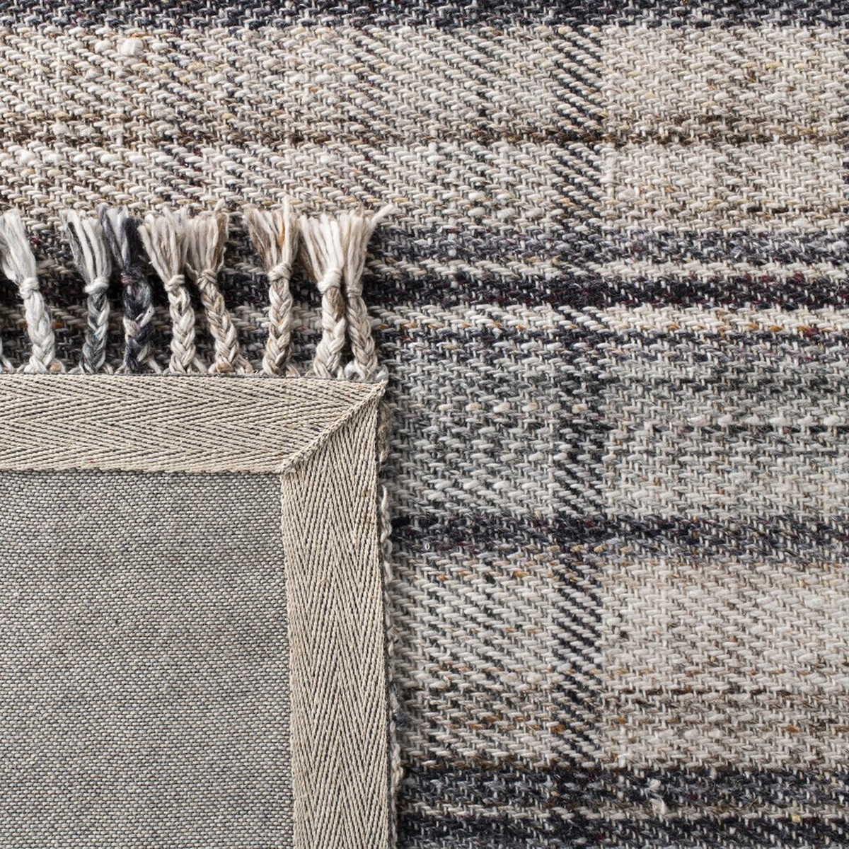 Rug LRL6475A Jahi Plaid Lauren Ralph Lauren Area Rugs by Safavieh