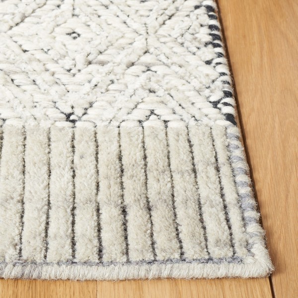 6' x 9' Safavieh Martha Stewart Collection MSR8625B Hand-Knotted Reflection Silk & Wool Area Rug Water 6' x 9' Safavieh Martha Stewart Collection MSR8625B Hand-Knotted Reflection Silk & Wool Area Rug Water