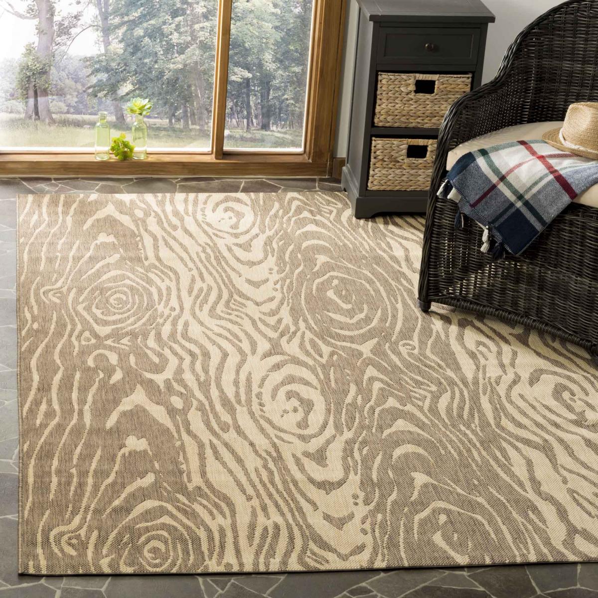 Rug Msr4126b Layered Faux Bois Martha Area Rugs By Safavieh 5 3 X 7