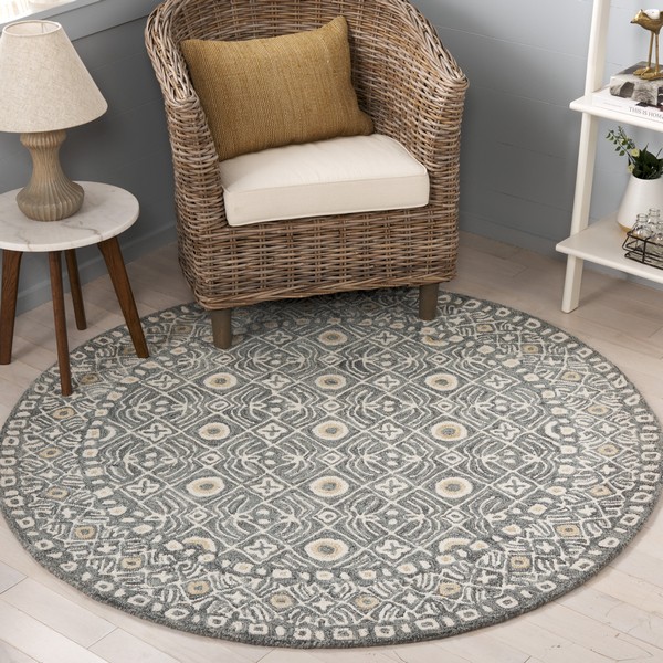 Large Loop White Rug Rug MLP801G - Micro-loop Area Rugs by Safavieh
