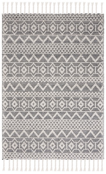 SAFAVIEH Natura Collection NAT620H Handmade Premium Wool Living Room Dining Bedroom Area Rug 5' x 8' Dark Grey SAFAVIEH Natura Collection NAT620H Handmade Premium Wool Living Room Dining Bedroom Area Rug 5' x 8' Dark Grey