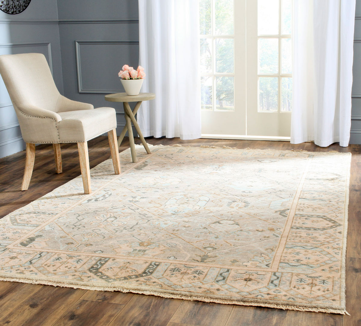 Rug OSH561B Oushak Area Rugs by Safavieh