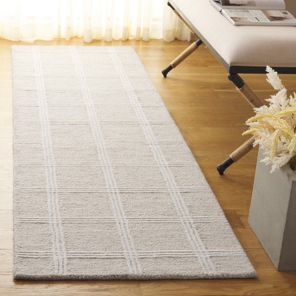 Pines Collection Ripple Rug Rug PNE103W - Pine Area Rugs by Safavieh