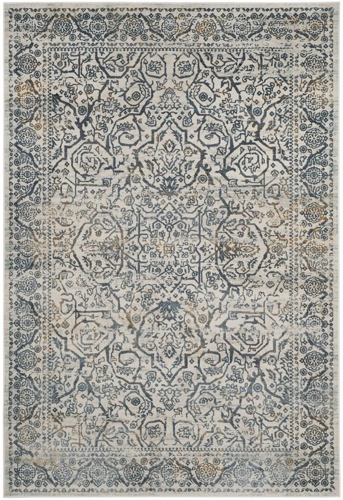 Traditional Area Rugs Princeton Collection Safavieh Grey Beige Prn714s Cream Slate