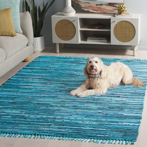 Rug RAR125C - Bedroom, Dining Room, Living Room, Rag Rug Area Rugs
