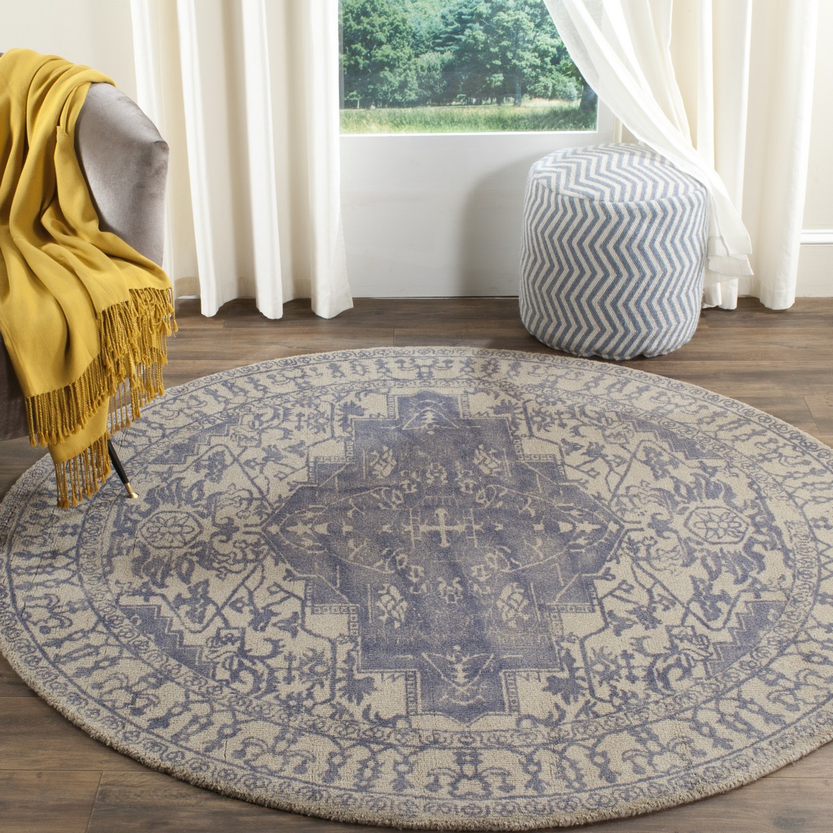 Rug RVT421B Restoration Vintage Area Rugs by Safavieh