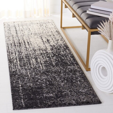 Retro Rugs | Grey & Black '60's Styled Area Rug - Safavieh