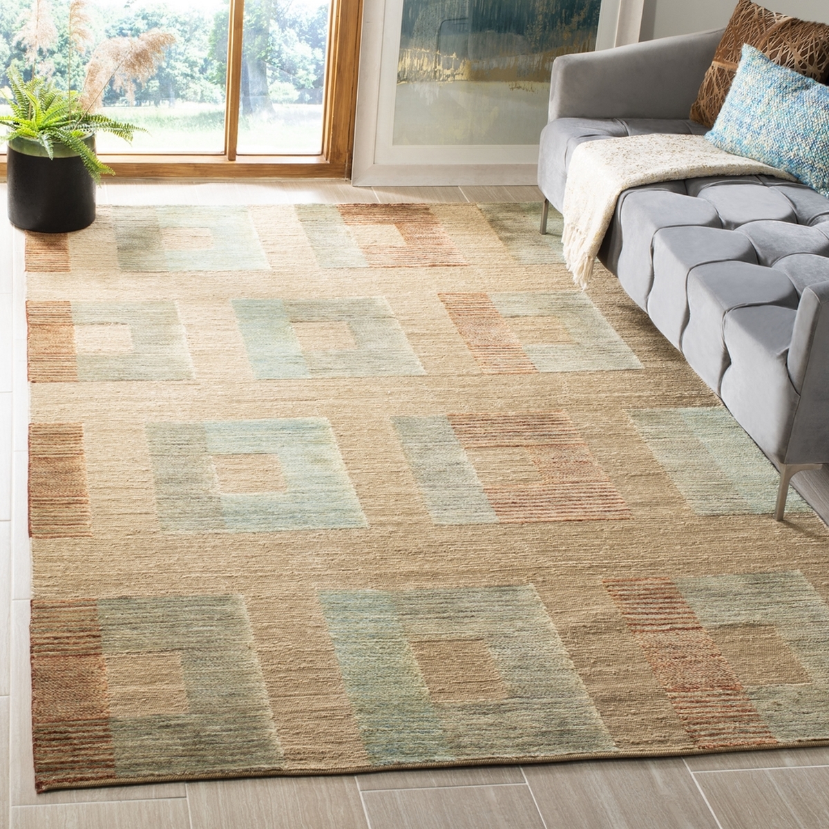 Rug STF448A Santa Fe Area Rugs by Safavieh