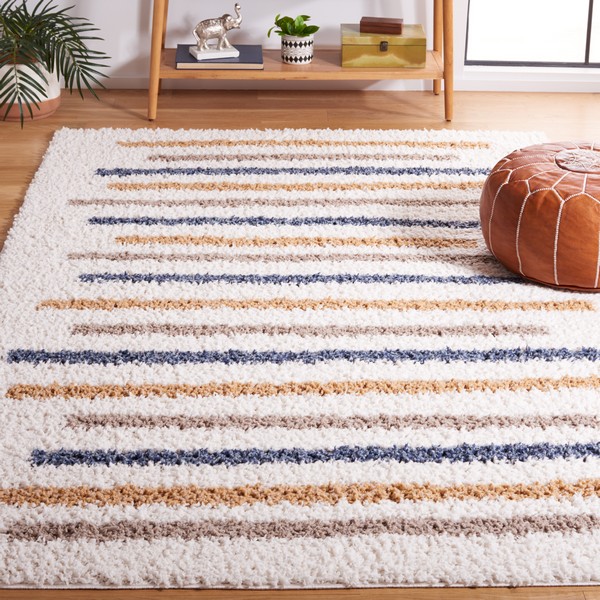 Rug CLC110A Calico Shag Area Rugs by Safavieh
