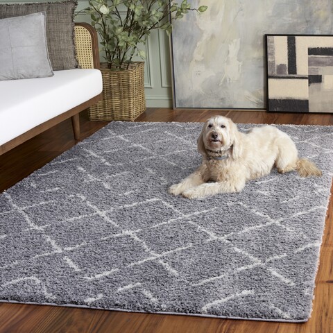 アトリエgg １ハーフ　グレー Rug ASG743D - Arizona Shag, Bedroom, Dining Room, Home Office