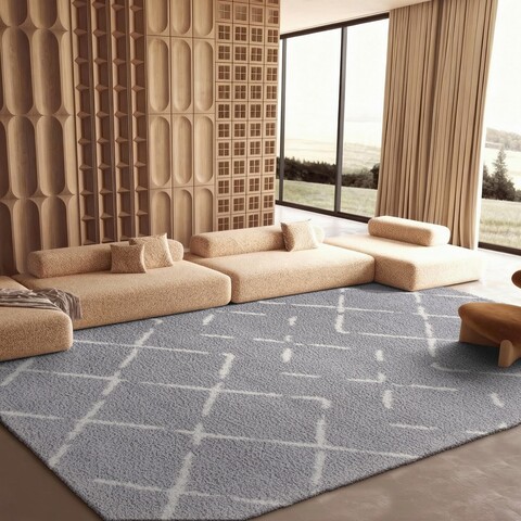 Rug ASG743D - Arizona Shag, Bedroom, Dining Room, Home Office
