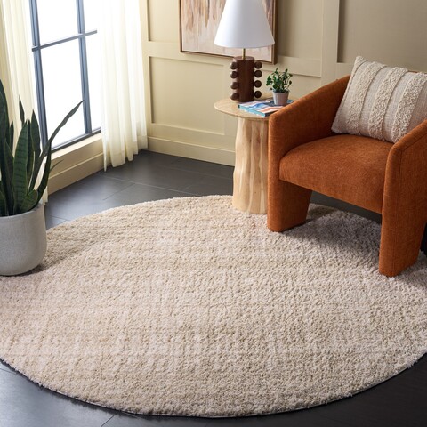 Rug EVR802A - Everett Shag Area Rugs by Safavieh