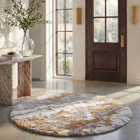 Rug HZN890D - Bedroom, Dining Room, Home Office, Horizon Shag