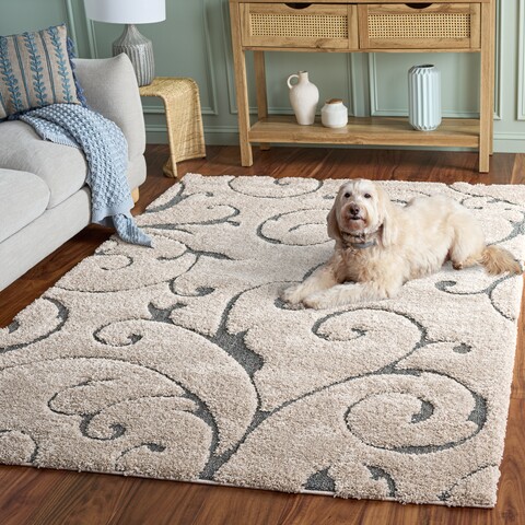 Rug SG455-1155 - Bedroom, Entryway, Florida Shag, Home Office
