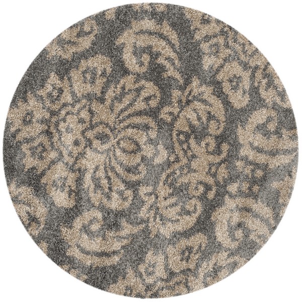 Stone Grey Shag | Floral Shags - Safavieh.com