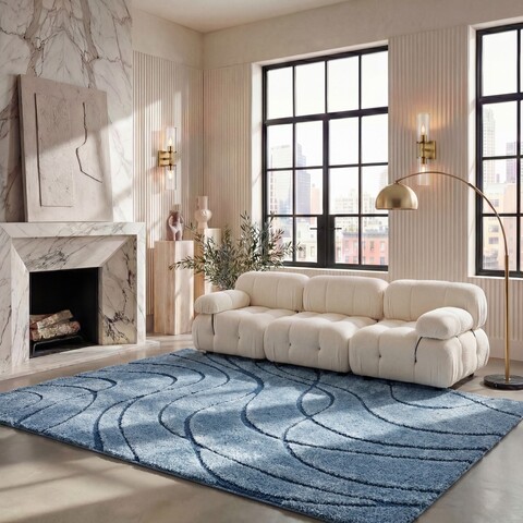 Rug SG471-6065 - Bedroom, Entryway, Florida Shag, Home Office