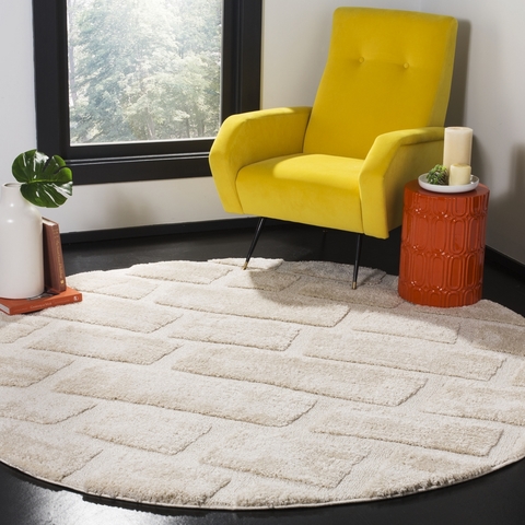Rug SG831C - Bedroom, Home Office, Living Room, Memphis Shag Area Rugs ...
