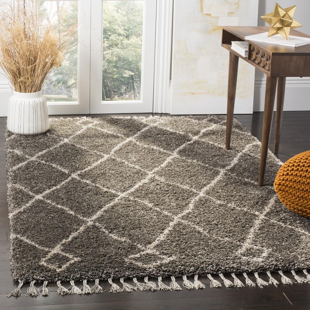 Rug MFG241A - Moroccan Fringe Shag Area Rugs by Safavieh