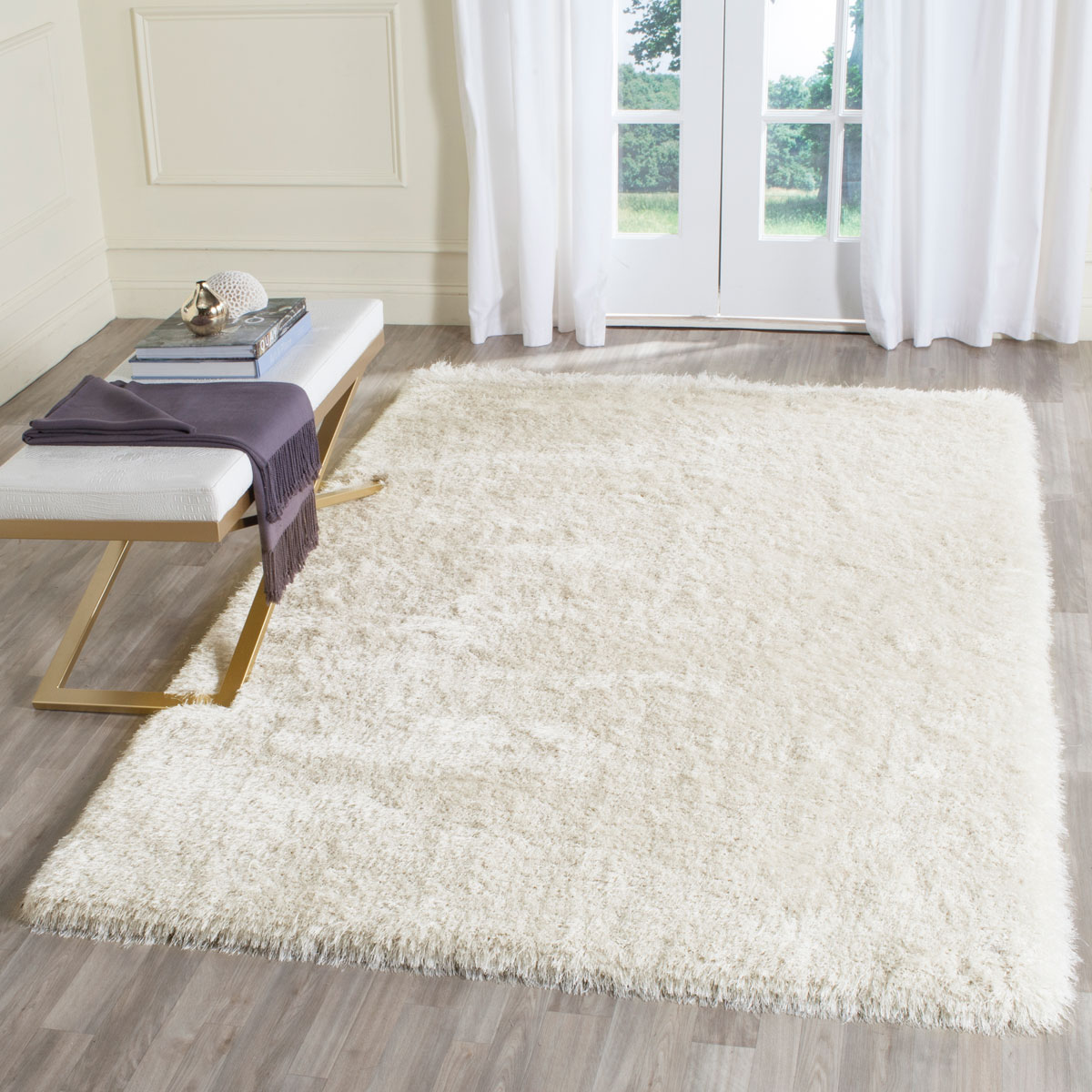 Rug SGP256A Plush Shag W/ Memory Foam Area Rugs by Safavieh