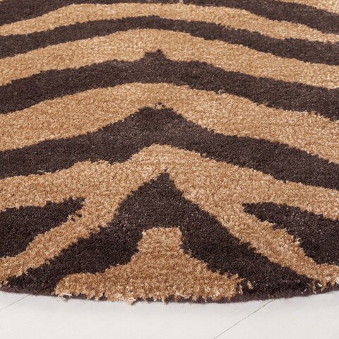 Gold Safavieh Soho Collection SOH434C Handmade Premium Wool Runner 2'6 x 12' Brown Gold Safavieh Soho Collection SOH434C Handmade Premium Wool Runner 2'6 x 12' Brown