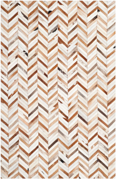 Leather Rugs Natural Hide Safavieh Gray Multi