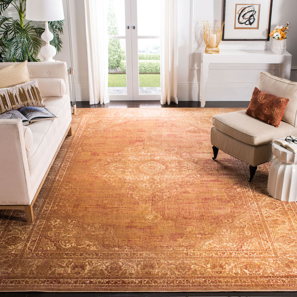 Rug VTG112-660 - Bedroom, Living Room, Vintage Area Rugs by Safavieh