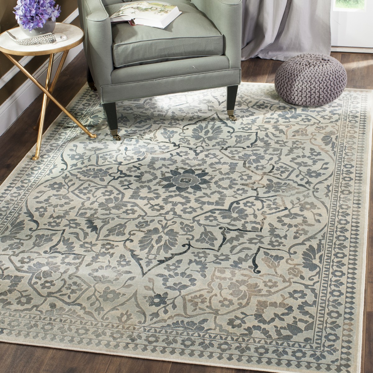 rug vtg175-7446 - vintage area rugs by safavieh