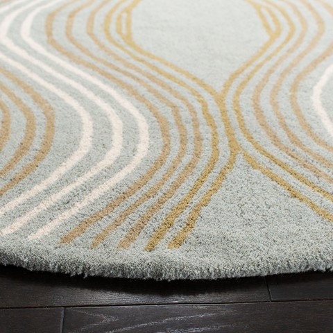 Safavieh Wyndham Collection Tappeto Runner Blu E Multicolor 70x210 Cm – Fatto A Mano In Pura Lana, Moderno