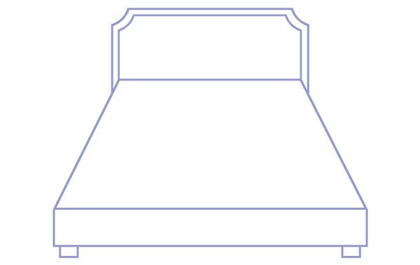Bed with Box Spring